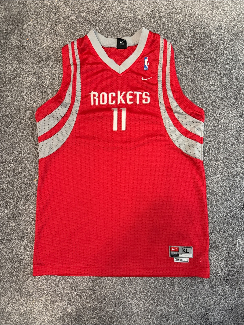 Nike NBA Rockets YAO MING #11 Basketball Jersey